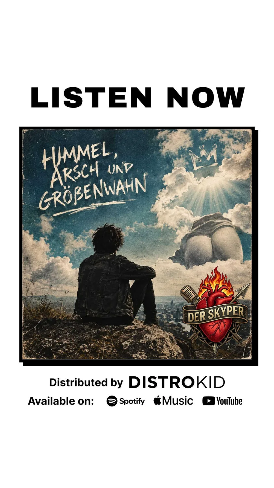 Cover: Himmel, Arsch und Größenwahn